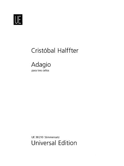 C. Halffter: Adagio, 3Vc (3Sppa)