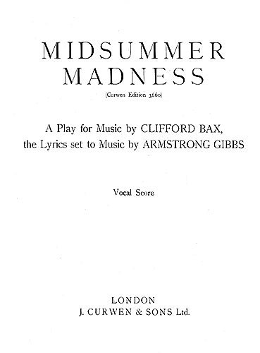 C.A. Gibbs: Midsummer Madness, GchKlav (Chpa)