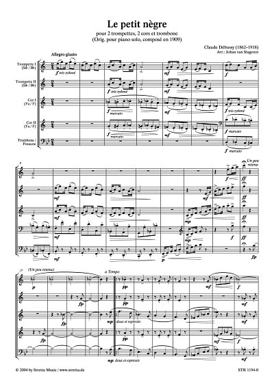 DL: C. Debussy: Le petit negre