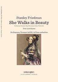 S. Friedman: She walks in Beauty, GesSTrpKamm