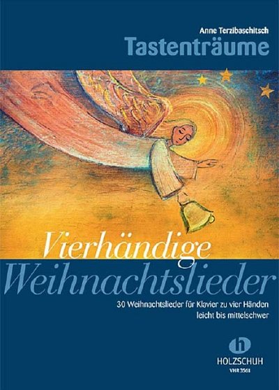 A. Terzibaschitsch: Vierhändige Weihnachtslie, Klav4m (Sppa)