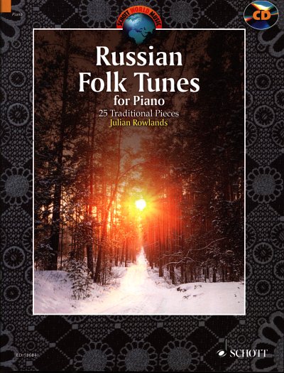 J. Rowlands: Russian Folk Tunes for Piano, Klav (+CD)