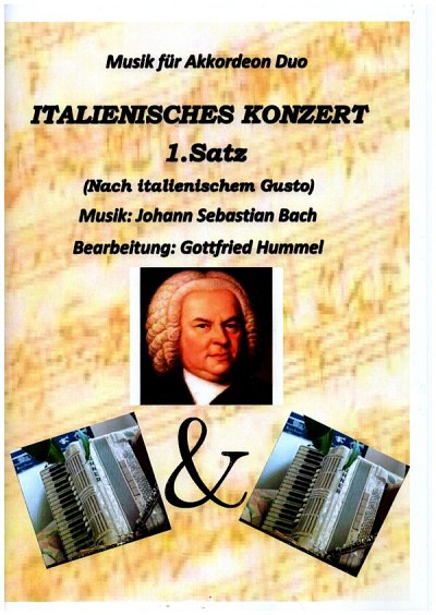 J.S. Bach: Italienisches Konzert 1. Satz BWV97, 2Akk (Pa+St)