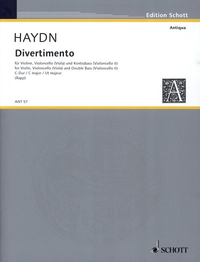 M. Haydn: Divertimento C-Dur  (Stsatz)