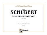 Schubert: Original Compositions for Four Hands, Volume III