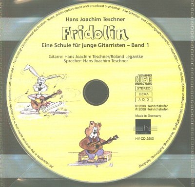 H.J. Teschner: Begleit-CD zu Fridolin, Git (CD)