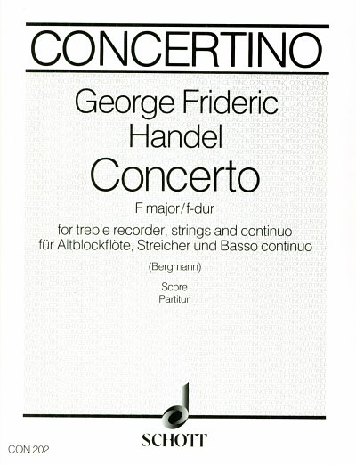 G.F. Händel: Concerto F-Dur 