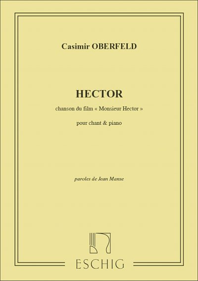 C. Oberfeld: Hector Chant-Piano , Klav