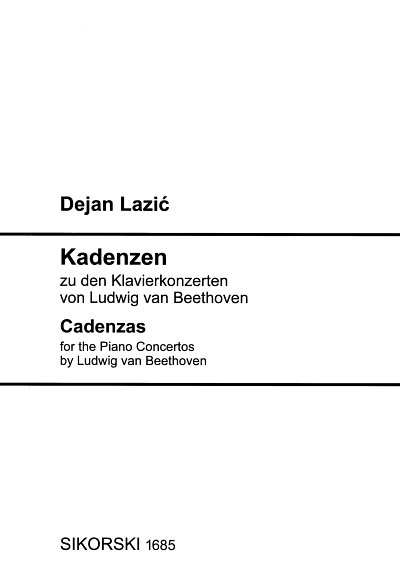 D. Lazić: Kadenzen zu den Klavierkonzerten von Ludwig van Beethoven