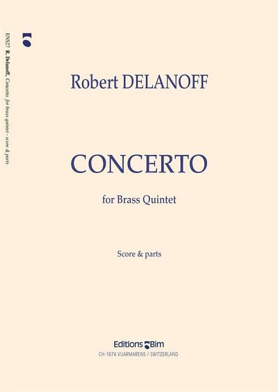 R. Delanoff: Concerto, 5Blech (Pa+St)