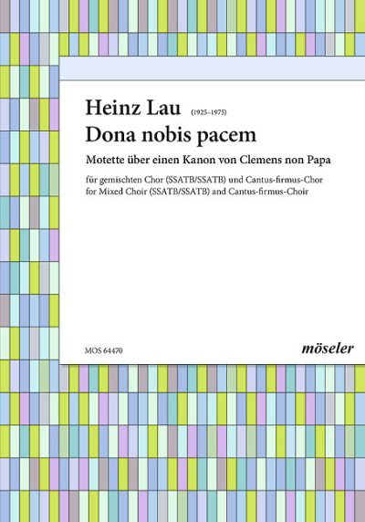 DL: L. Heinz: Dona nobis pacem