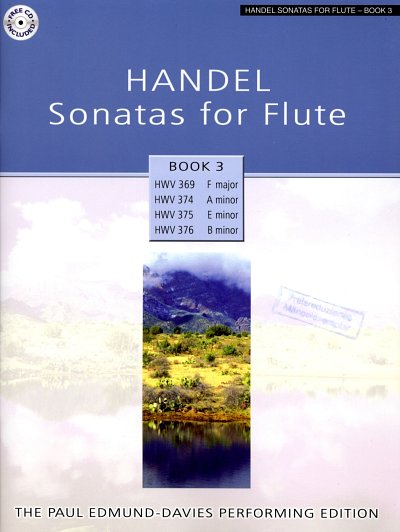 P. Edmund-Davies: Handel Sonatas for Flute - Book 3, Fl