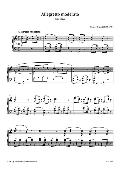 DL: E. Gigout: Allegretto moderato pour orgue
