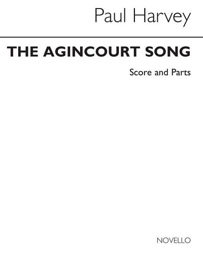 Agincourt Song for Sax Quartet, Sax (Pa+St)