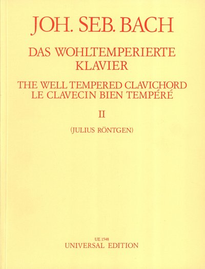 J.S. Bach: Das Wohltemperierte Klavier (Teil II) Band 2