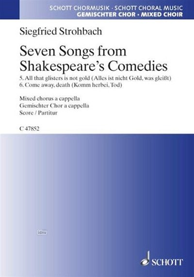 S. Strohbach: Seven Songs from Shakespeare's Comedies