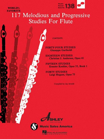 117 Melodious and Progressive Studies for Flute, Fl