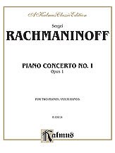 S. Rachmaninow atd.: Rachmaninoff: Piano Concerto No. 1 in F sharp Minor, Op. 1
