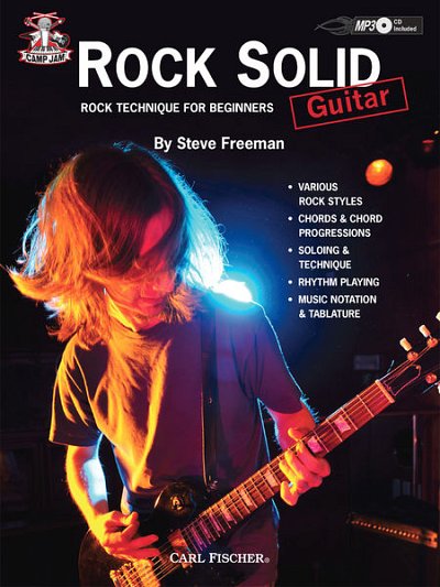 S. Freeman: Rock Solid, E-Git (+CD)