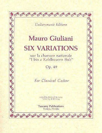M. Giuliani: Six Variations op. 49, Git