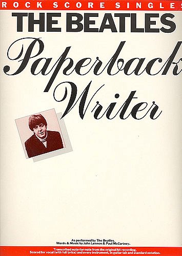 Paperback Writer Rock Score