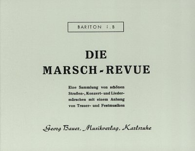 Die Marsch-Revue, Blask