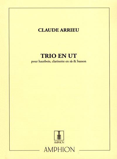 C. Arrieu: Trio En Ut Htb-Clar-Fg
