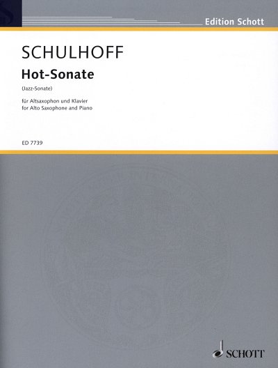 E. Schulhoff: Hot-Sonate , ASaxKlav
