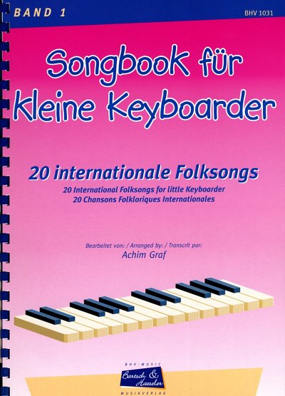 A. Graf: Songbook für kleine Keyboarder 1, Key (Spiral)