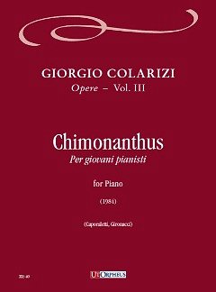 G. Colarizi: Chimonanthus, Klav