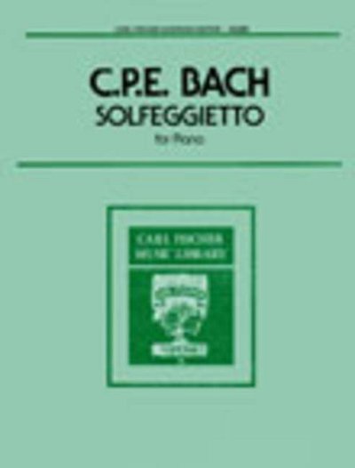 C.P.E. Bach: Solfeggietto