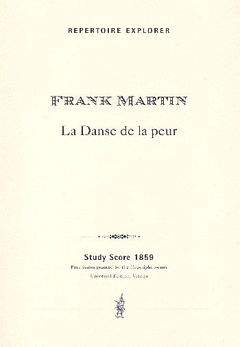F. Martin: La danse de la peur