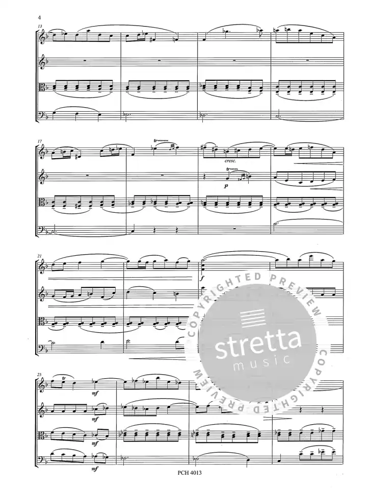 M. Weinberg: Aria op. 9 / Capriccio op. 11, 2VlVaVc (Pa+St) (2)