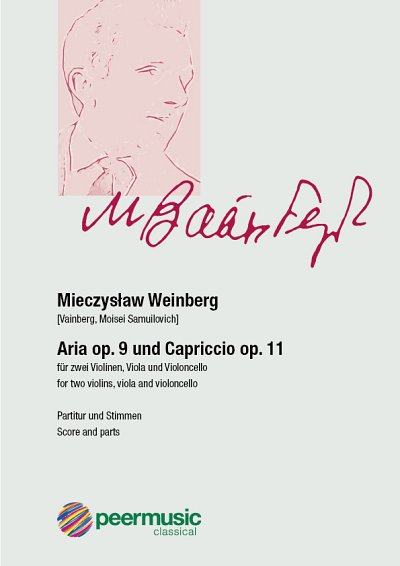 M. Weinberg: Aria op. 9 / Capriccio op. 11, 2VlVaVc (Pa+St)