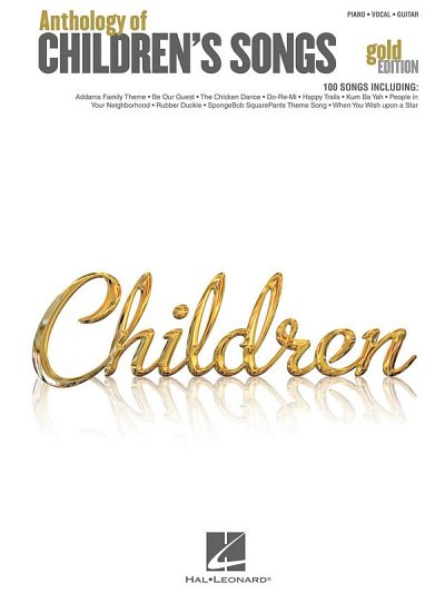 Anthology of Children's Songs - Gold Edition, GesKlavGit
