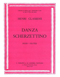 H. Classens: Danza - Scherzettino, 3Fl (Bu)