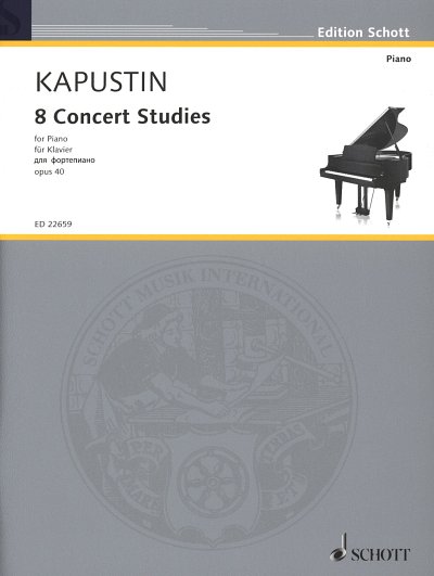 N. Kapustin: Eight Concert Studies op. 40, Klav