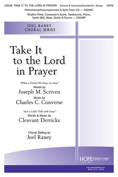 Take It To The Lord in Prayer (Chpa)
