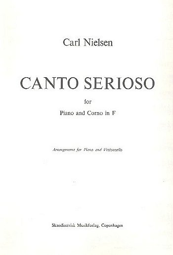 C. Nielsen: Canto Serioso, VcKlav (KlavpaSt)