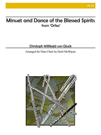 C.W. Gluck: Minuet and Dance Of The Blessed S, FlEns (Pa+St)