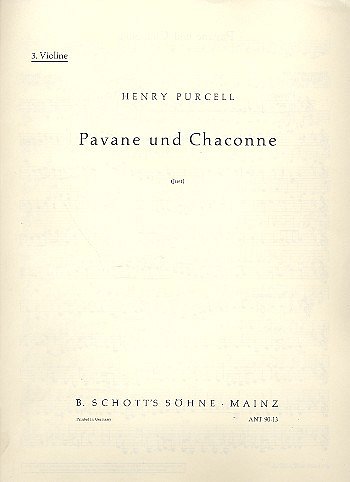 P. Henry: Pavane und Chaconne  (Vl3)