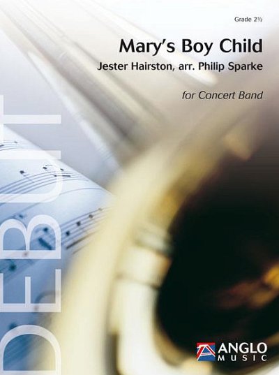 H. Korn: Mary's Boy Child for concert band sc, Blaso (Pa+St)