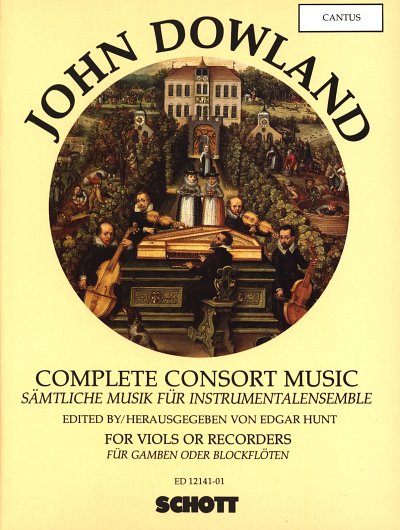 J. Dowland: Sämtliche Musik für Instrumentalensemble