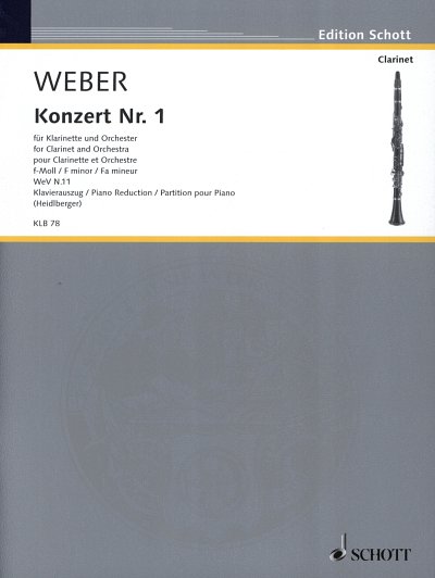 C.M. von Weber: Konzert Nr. 1 f-Moll WeV N. 11