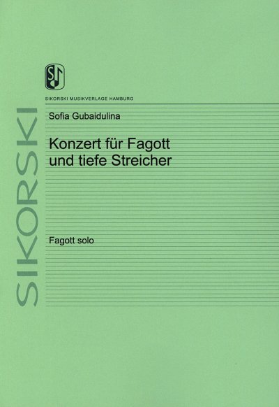 S. Goebaidoelina: Konzert für Fagott und tiefe Streicher
