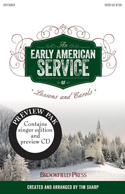 An Early American Service of Lessons and Carols, Ch (Bu+CD)