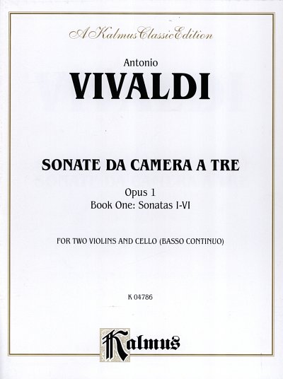 A. Vivaldi: Sonata Da Camera A Tre Op 1 Bd 1 (Sonaten 1-6)