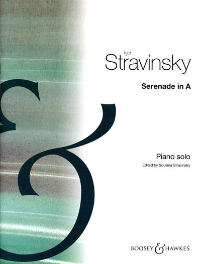 I. Strawinsky: Serenade in A, Klav