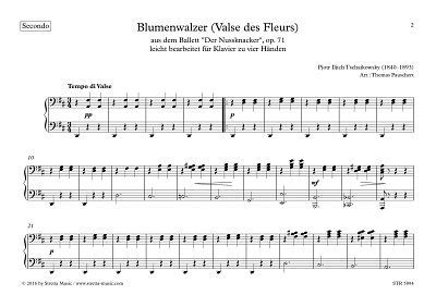 DL: P.I. Tschaikowsky: Blumenwalzer (Valse des Fleurs), Klav