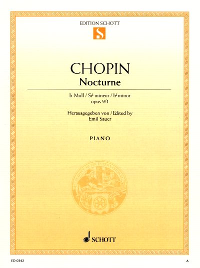 F. Chopin: Nocturne b-Moll op. 9/1, Klav